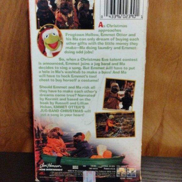 Emmet Otters Jug-Band Christmas (VHS, 1997) - Picture 2 of 3